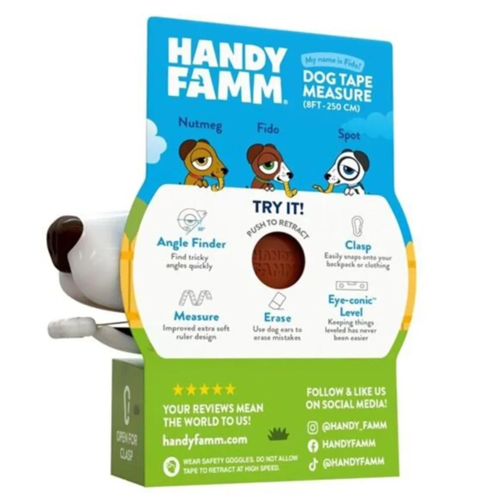 Handy Famm 🧿retractable measuring